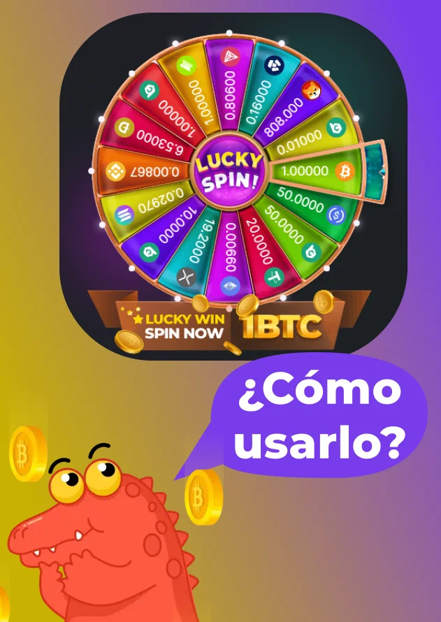 ¿Cómo jugar Lucky Spin en BC Game?