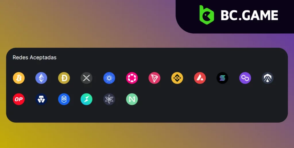 BC Game ofrece más de 50 criptomonedas