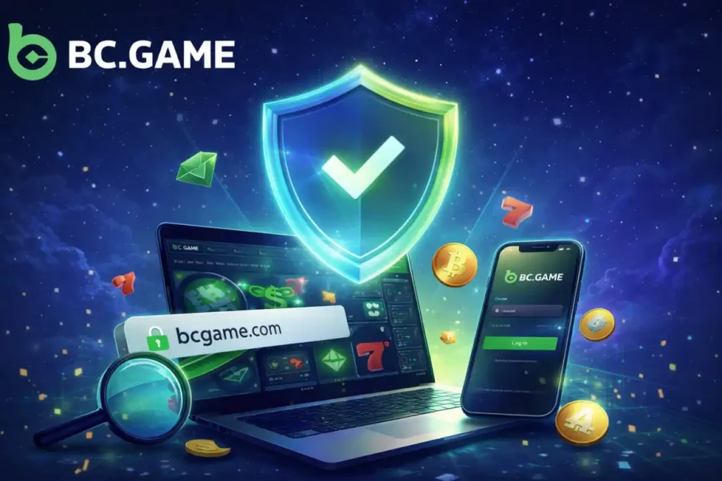 Cómo identificar un enlace de BC.Game espejo oficial y seguro