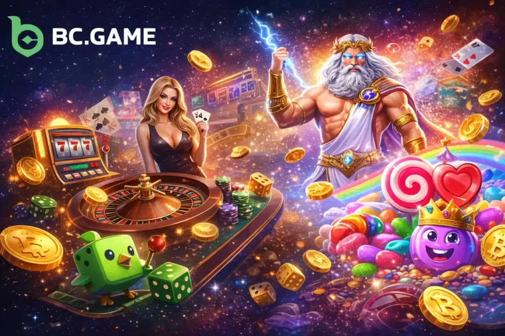 Juegos disponibles: Desde Slots hasta BC Originals