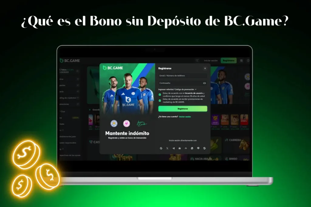 ¿Qué es el Bono sin Depósito de BC.Game?