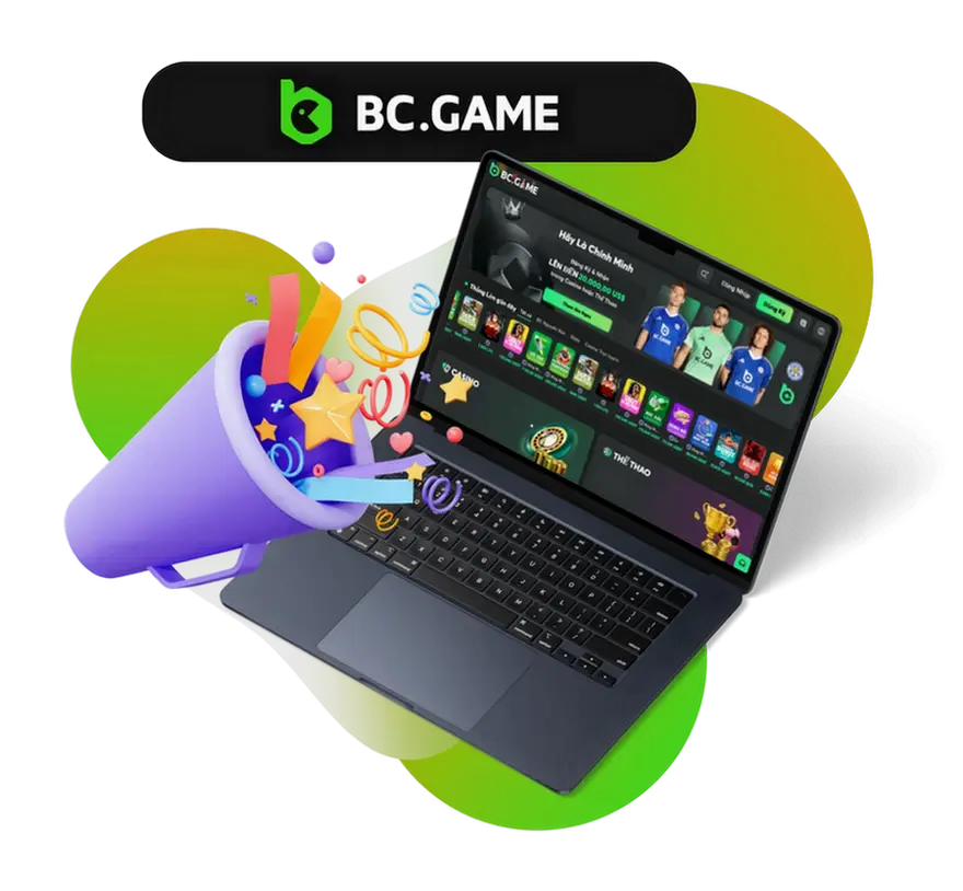 Página principal de BC.Game