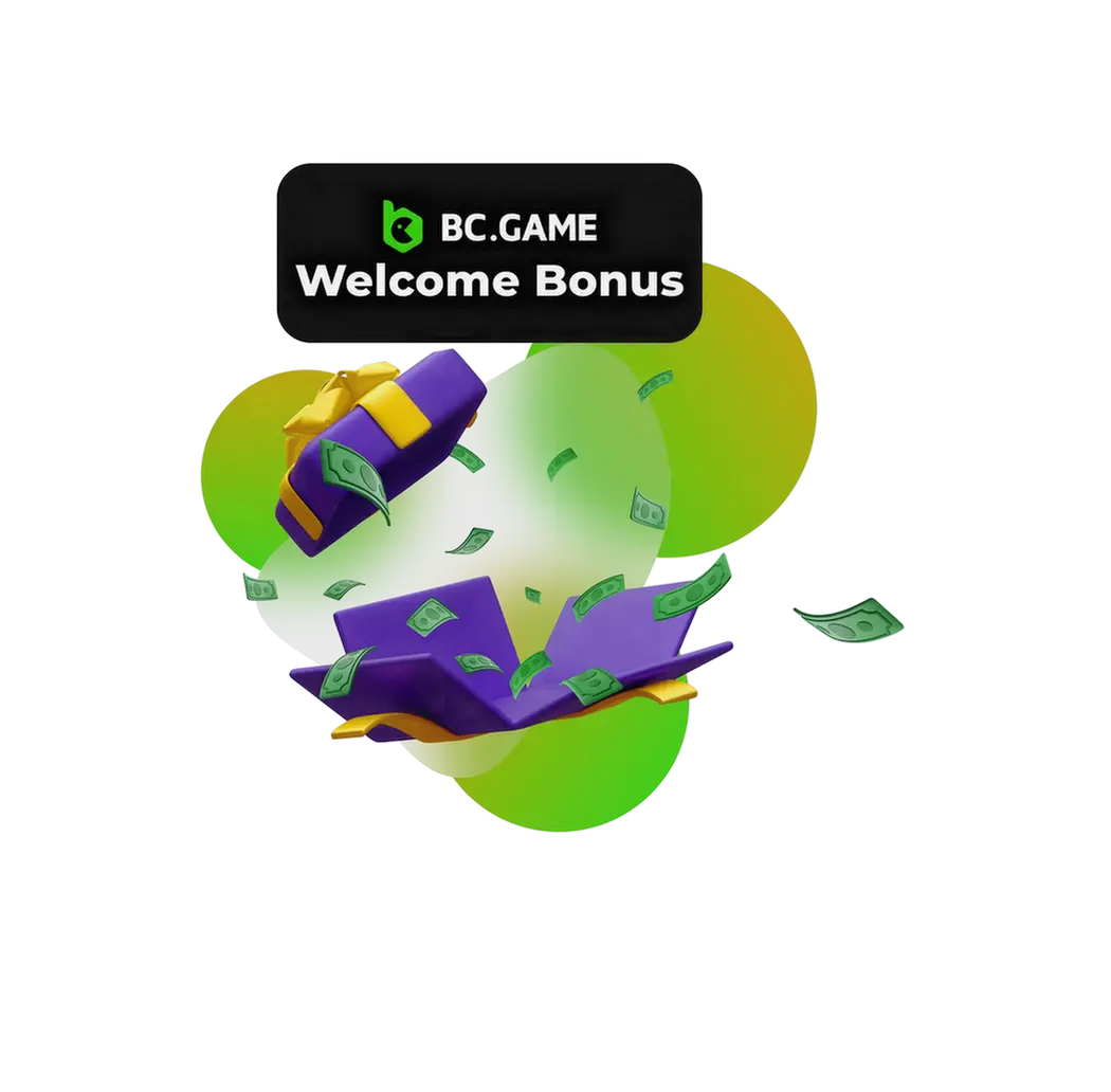BC.Game welcomes its new players with a fantastic Welcome Bonus