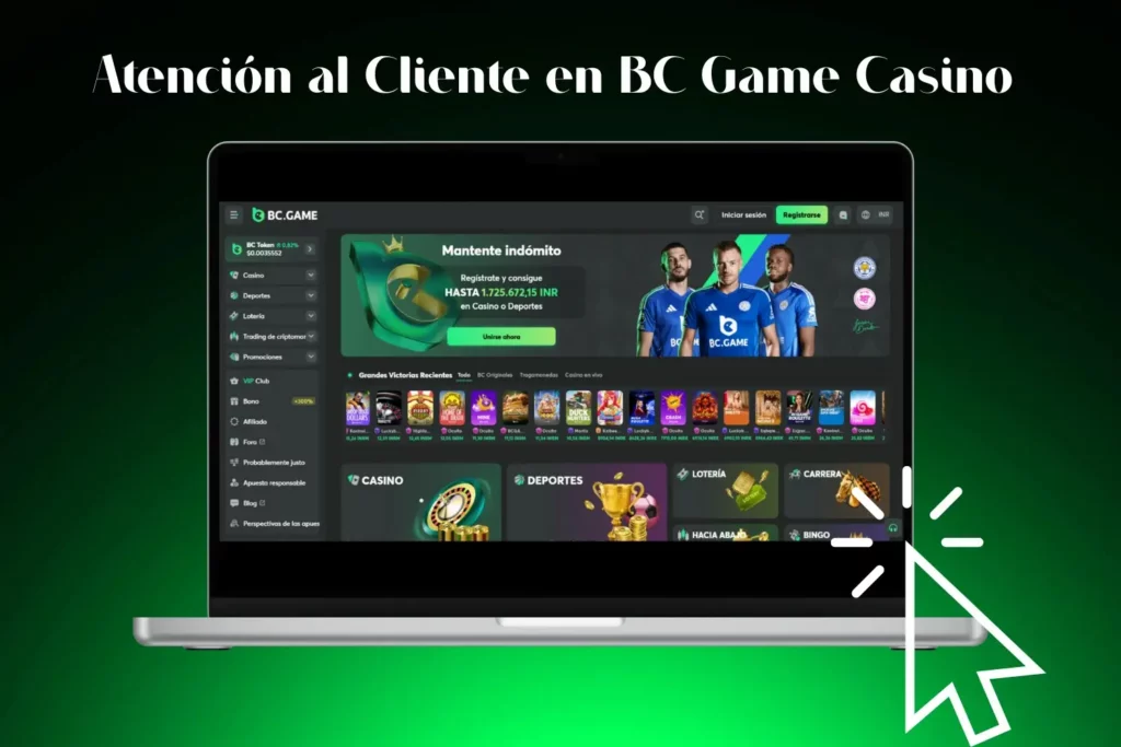 Atención al Cliente en BC Game Casino